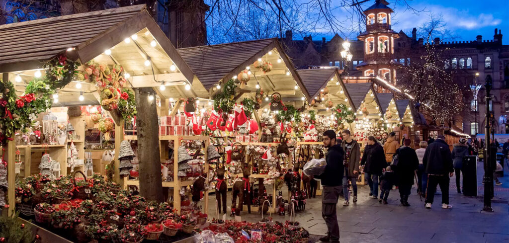 christmas market menu hd